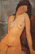 Amedeo Modigliani, Seated Nude